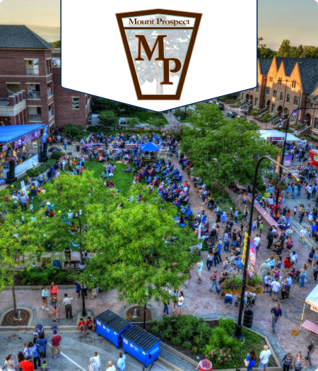 Mount Prospect city and logo