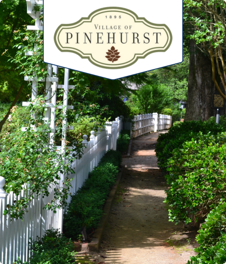 Pinehurst city and logo